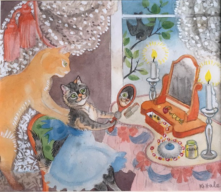 Grace at her Dressing Table